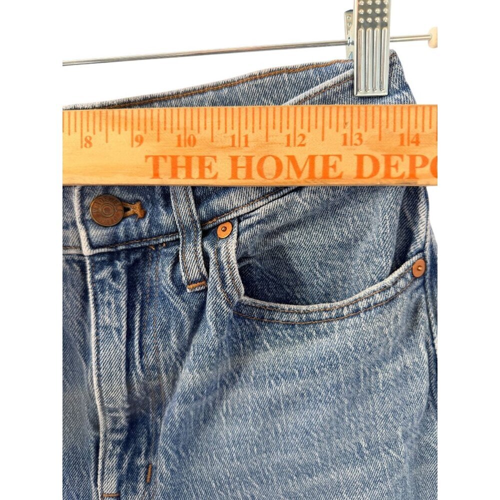 Madewell High-Rise Slim Boyjean Denim Jeans Womens Size 27 Medium Wash Casual Ev - Picture 7 of 12